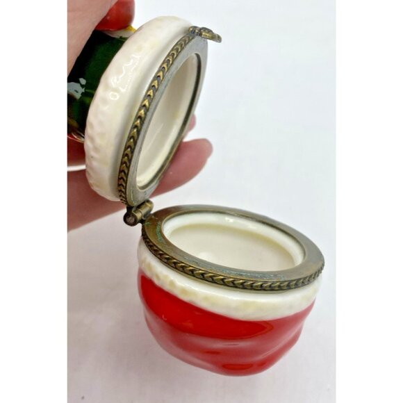 Papa Noel Sombrero Snowman Ornament Trinket Box Guitar Mexican Christmas Holiday - Picture 9 of 12